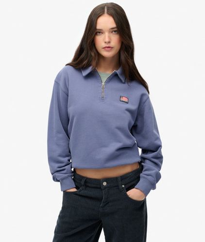 Athletic Pull Col Zippé Mi-hauteur Taille: 40 - Superdry - Modalova