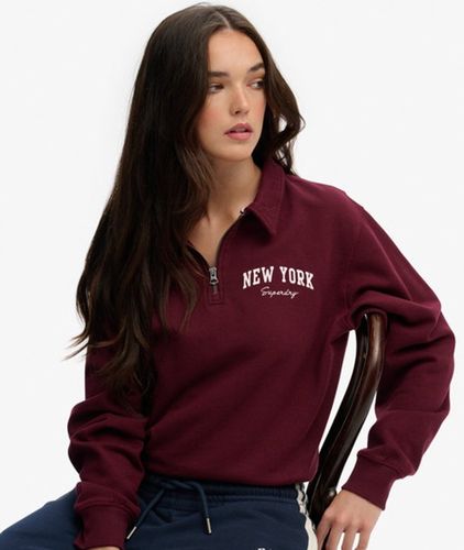 Sweat à col Zippé Athletic Essentials Taille: 42 - Superdry - Modalova