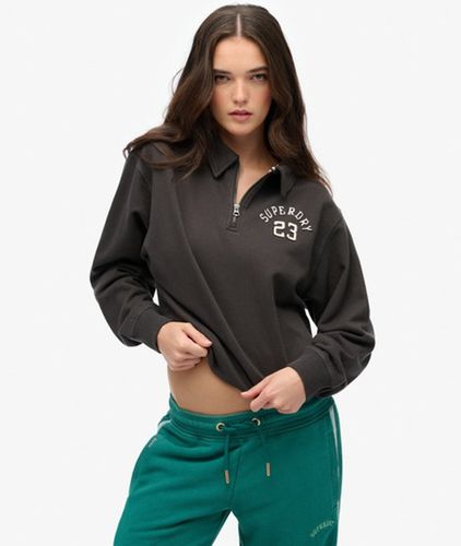 Sweat à col Zippé Athletic Essentials Taille: 36 - Superdry - Modalova