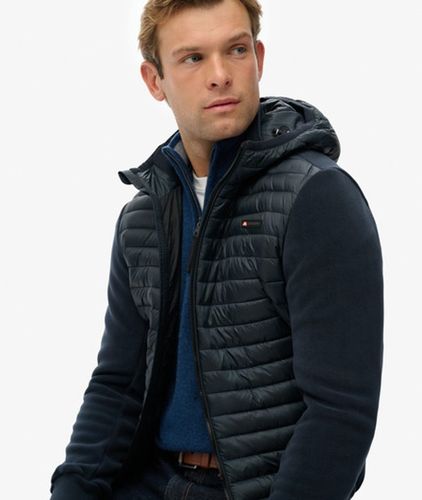 Herren Storm Fleece-hybridjacke mit Kapuze - Größe: M - Superdry - Modalova