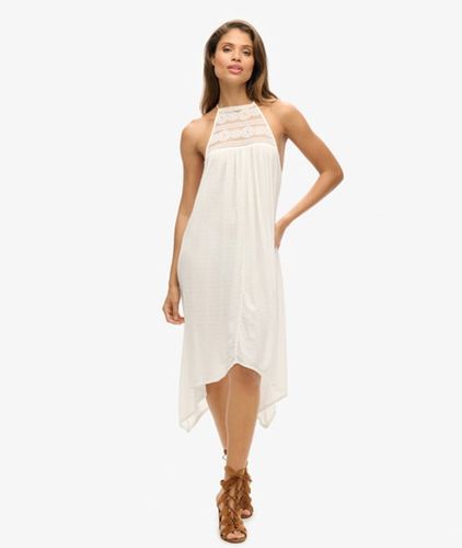 Damen Ibiza-midikleid mit Nackenträger - Größe: 38 - Superdry - Modalova