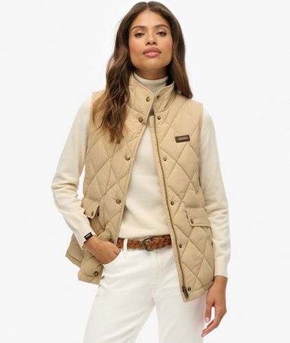 Veste Sans Manches à Doublure Bordée de Velours Côtelé Taille: 40 - Superdry - Modalova