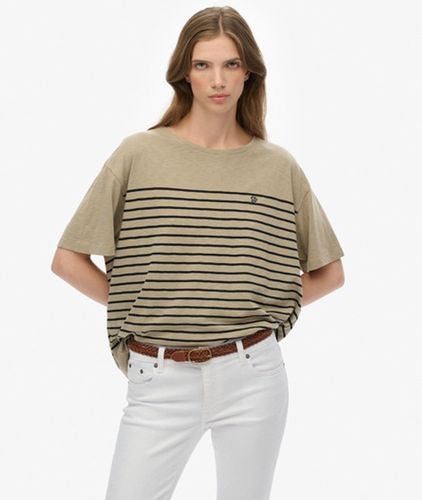 Damen Studio T-shirt mit überschnittenen Schultern - Größe: 44 - Superdry - Modalova