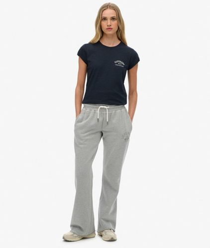Damen Athletic Print Ausgestellte Jogginghose - Größe: 38 - Superdry - Modalova