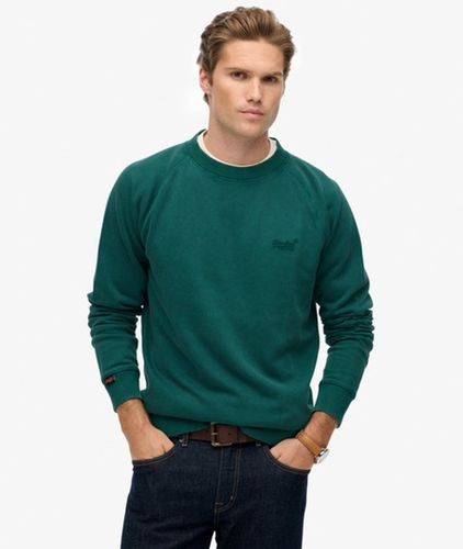 Herren Essential Logo Raglan Rundhals-sweatshirt - Größe: Xxl - Superdry - Modalova