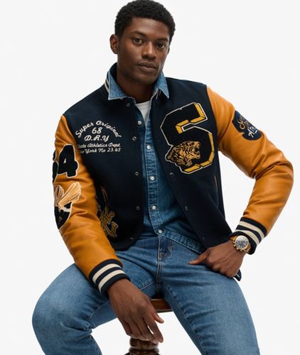 Veste Varsity Patched Vintage Taille: XL - Superdry - Modalova