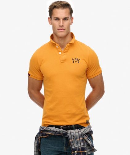 Herren Vintage Athletic Besticktes Poloshirt - Größe: M - Superdry - Modalova