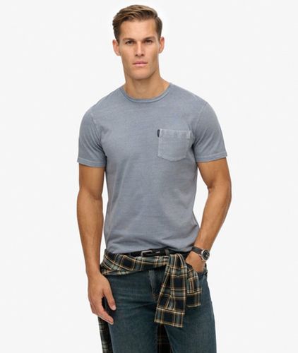 Herren Klassisches Essential Pocket T-shirt - Größe: M - Superdry - Modalova