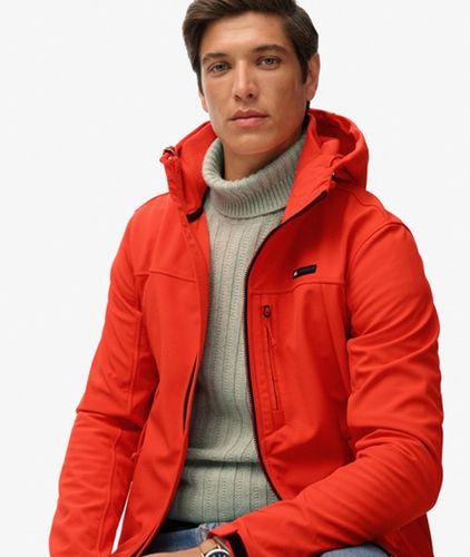 Herren Kapuzen-softshell-trekkerjacke - Größe: M - Superdry - Modalova
