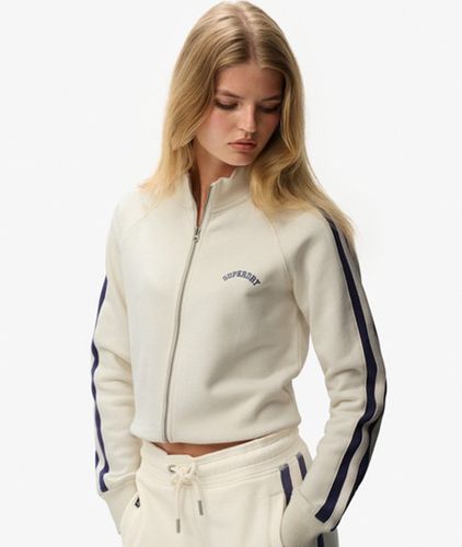 Damen Athletic Essentials Trainingsoberteil mit Logo - Größe: 44 - Superdry - Modalova
