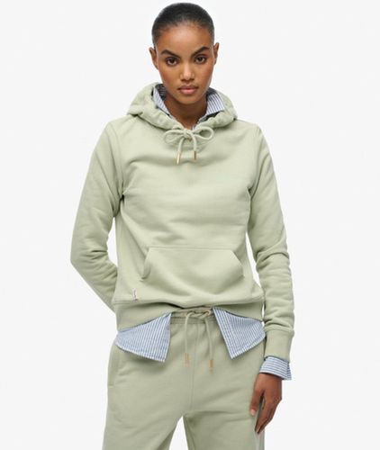 Damen Essential Hoodie mit Logostickerei - Größe: 36 - Superdry - Modalova