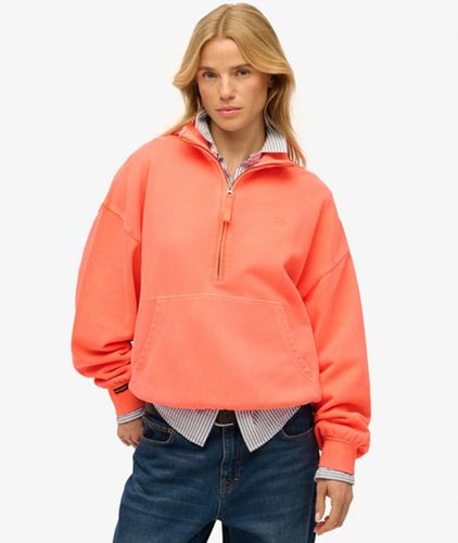 Damen Studios Sweatshirt mit Reißverschluss - Größe: 38 - Superdry - Modalova
