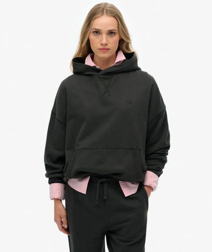 Coton Logo Brodé Studios Décontracté Sweat À Capuche, - Taille: 46 - Superdry - Modalova