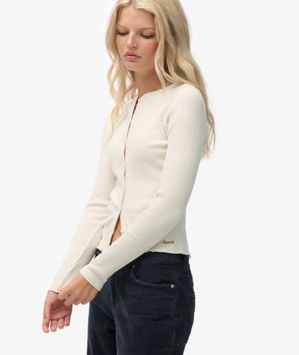 Cardigan Côtelé Athletic Essentials Taille: 42 - Superdry - Modalova