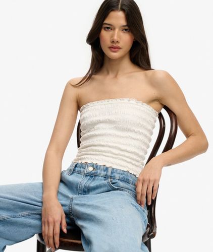 Bandeau Jersey Smocké Taille: 42 - Superdry - Modalova