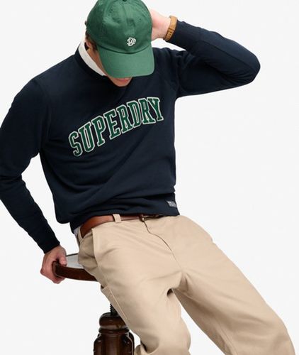 Sweat Athletic Applique Coupe Décontractée Taille: S - Superdry - Modalova