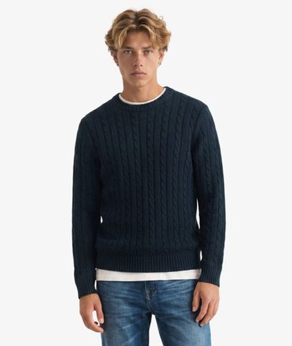 Herren Cable Knit Pullover mit Lockerer Passform - Größe: S - Superdry - Modalova