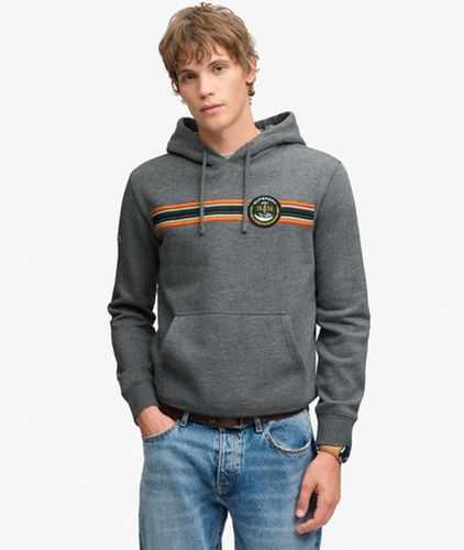 Sweat à Capuche Outdoors Stripe Logo Coupe Décontractée Taille: L - Superdry - Modalova