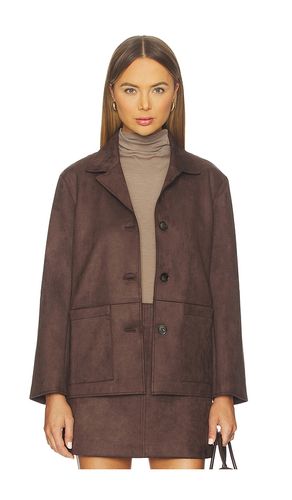VESTE EN DAIM VÉGÉTAL HAYES en . Taille L. Also en M, S, XS - Elodie the Label - Modalova