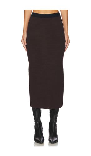 JUPE MIDI EN MAILLE BRYN en . Taille L. Also en XL - OSIS STUDIO - Modalova