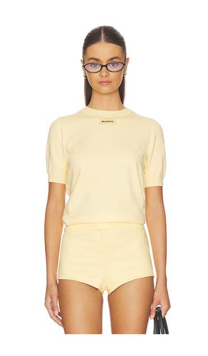 PULL MANCHES COURTES en - Milkwhite - Modalova