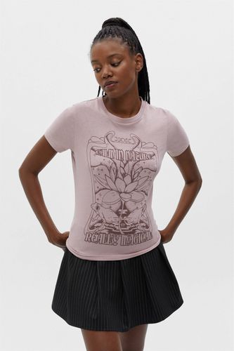 T-Shirt Basique Imprimé - Pull&Bear - Modalova