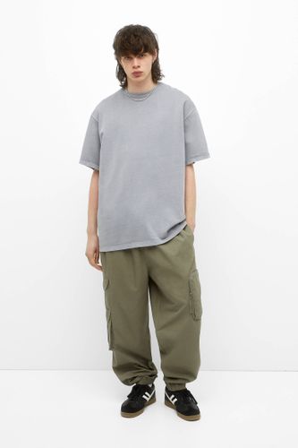 Pantalon Jogger Cargo Tissu Technique - Pull&Bear - Modalova