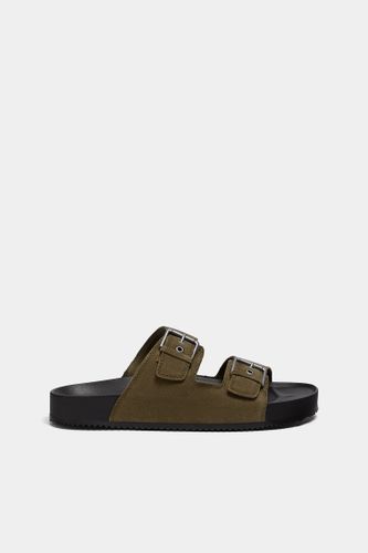 Sandales Croûte De Cuir - Pull&Bear - Modalova