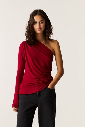 Top Asymétrique Manche Longue - Pull&Bear - Modalova