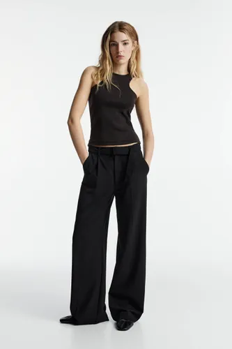 Pantalon Habillé Ceinture - Pull&Bear - Modalova