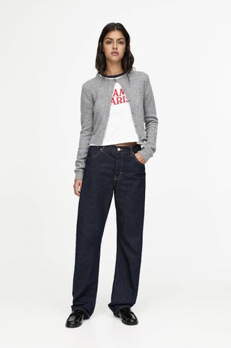 Jean Baggy Coutures Marquées - Pull&Bear - Modalova