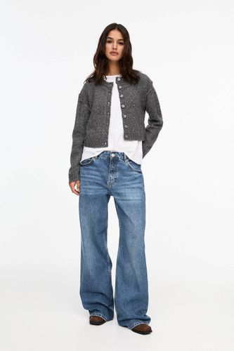 Jean Droit Avec Strass - Pull&Bear - Modalova