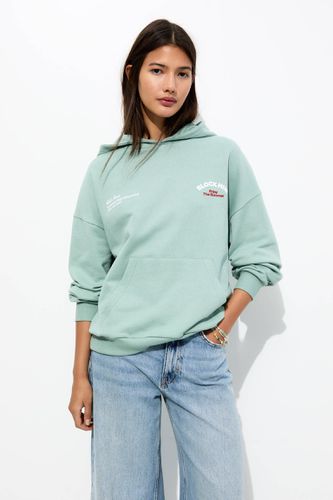 Sweat À Capuche Imprimé - Pull&Bear - Modalova