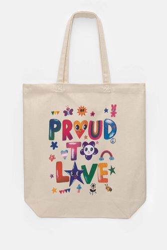 Tote Bag Proud To Love - Pull&Bear - Modalova