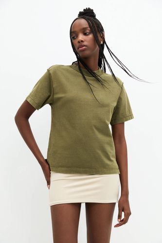 T-Shirt Délavé Oversize - Pull&Bear - Modalova