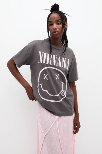 T-Shirt Nirvana - Pull&Bear - Modalova