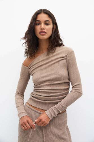 Top À Smock Asymétrique - Pull&Bear - Modalova