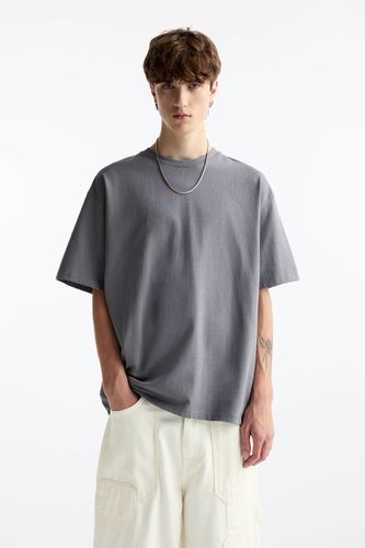 T-Shirt Heavy Weight Manches Courtes - Pull&Bear - Modalova