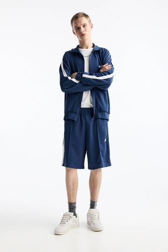 Bermuda Jogger Stwd Contrastant - Pull&Bear - Modalova