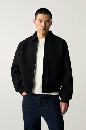 Veste Bomber P&B Black Label - Pull&Bear - Modalova