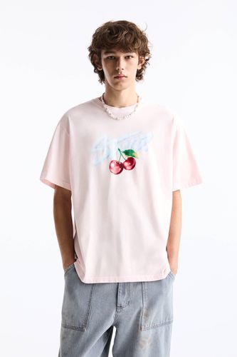 T-Shirt Stwd Cerises - Pull&Bear - Modalova