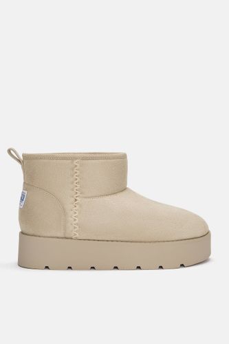 Bottines À Plateforme Doublées - Pull&Bear - Modalova