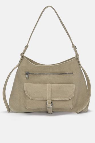 Sac Porté Épaule En Toile - Pull&Bear - Modalova