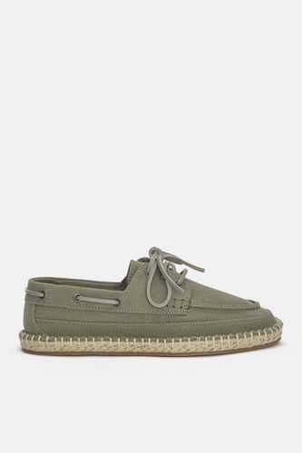 Chaussures Bateau En Jute - Pull&Bear - Modalova