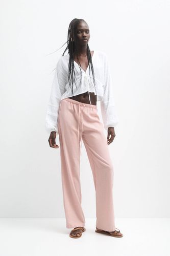 Pantalon Fluide Rustique - Pull&Bear - Modalova