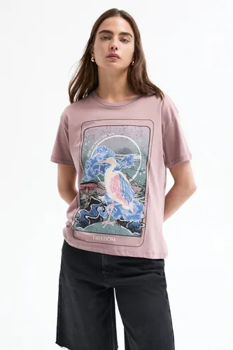 T-Shirt Manches Courtes Ésotérique - Pull&Bear - Modalova