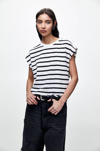 T-Shirt Sans Manches Volume - Pull&Bear - Modalova