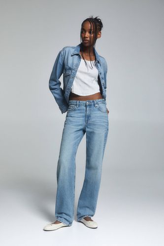 Jean Straight Mid Rise - Pull&Bear - Modalova