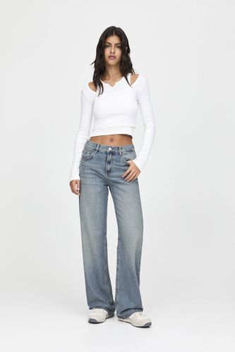 Jean Droit Taille Haute - Pull&Bear - Modalova