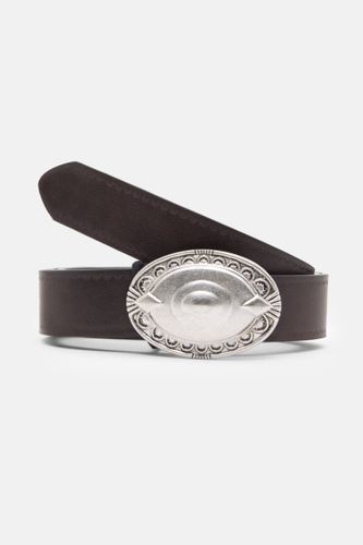 Ceinture À Boucle Ronde Gravée - Pull&Bear - Modalova